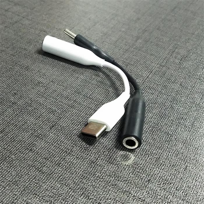 SAMSUNG Dây Cáp Chuyển Đổi Cổng Usb Type c Sang 3.5mm Aux 3 5 Cho Galaxy S21 S22 Ultra S20 Note 20 Tab S7 S7 +