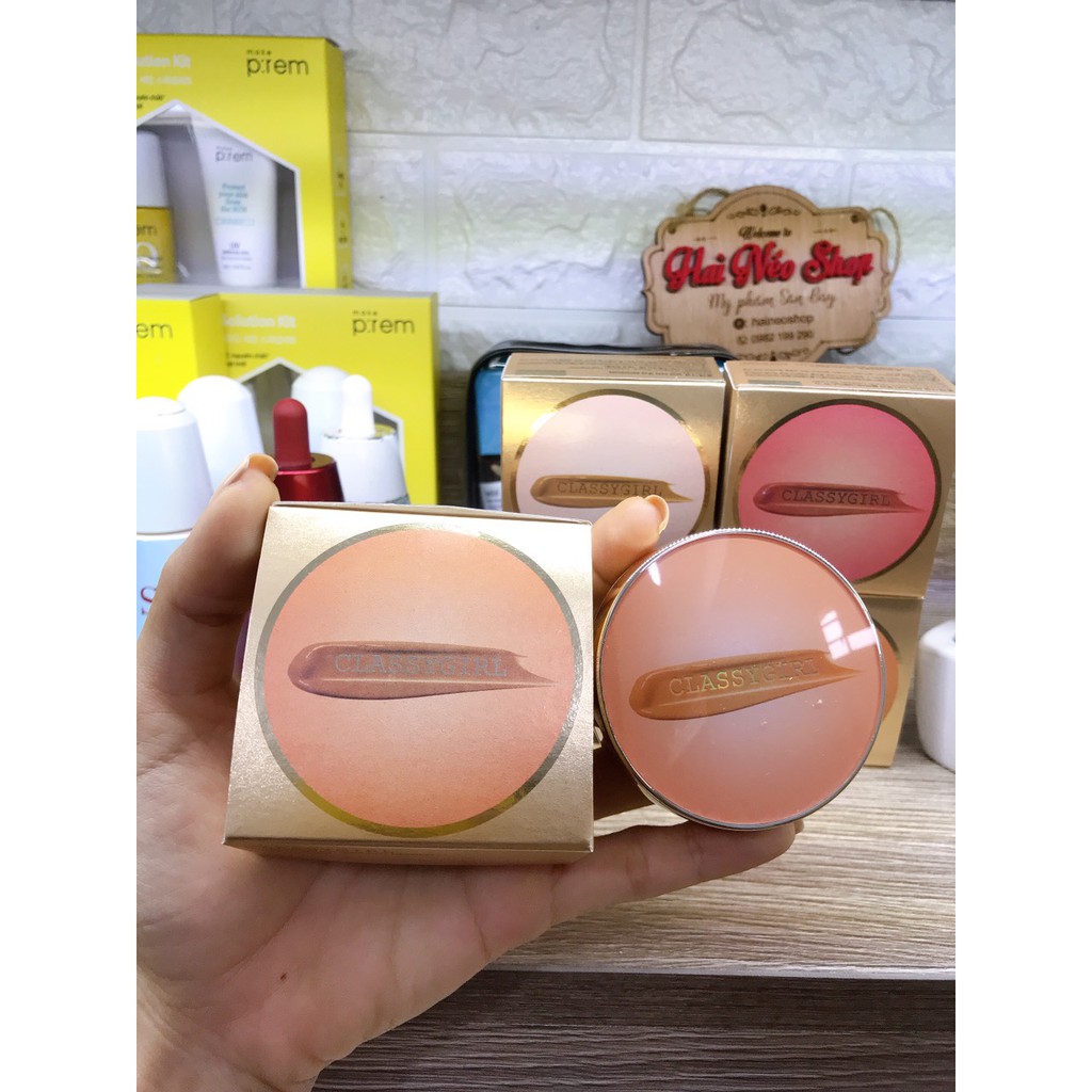 CUSHION Tạo khối, Highlight, Má hồng cam, Má hồng baby nhà CLASSYGIRL (Hàn quốc) | BigBuy360 - bigbuy360.vn