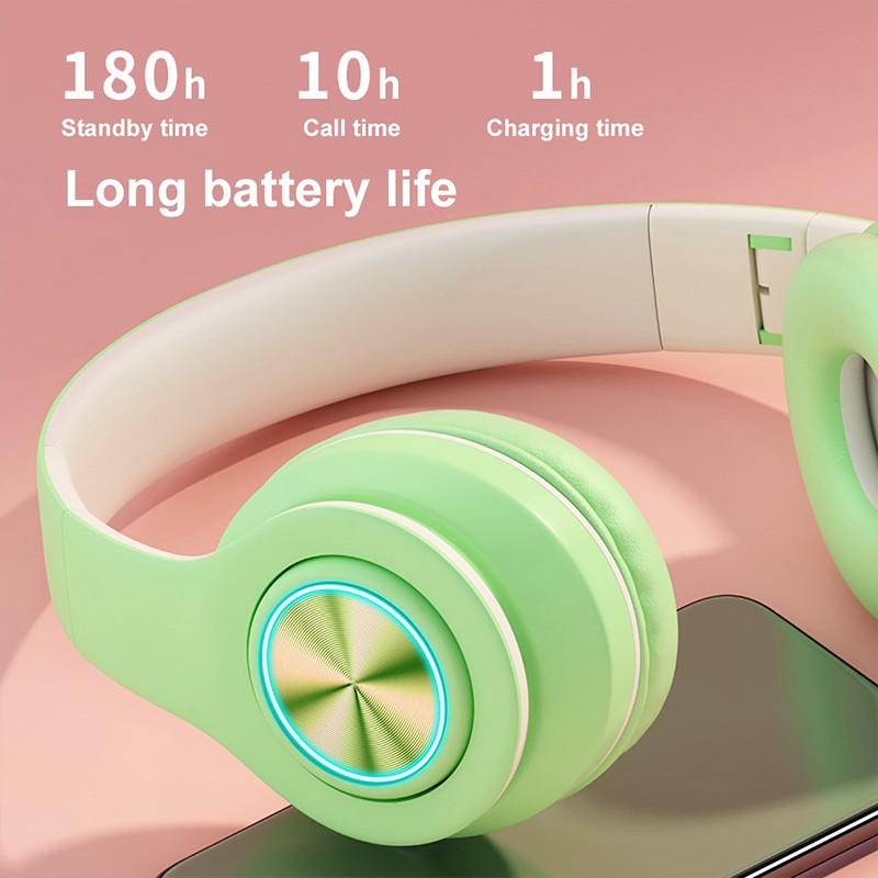 Tai Nghe Bluetooth 5.0 Không Dây Chất Lượng Cao Kèm Phụ Kiện