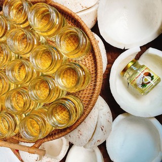 Dầu Dừa Nguyên Chất Handmade ( Dưỡng Tóc- Môi, Dưỡng Dài Mi, Chống Rạn Da) 100ml