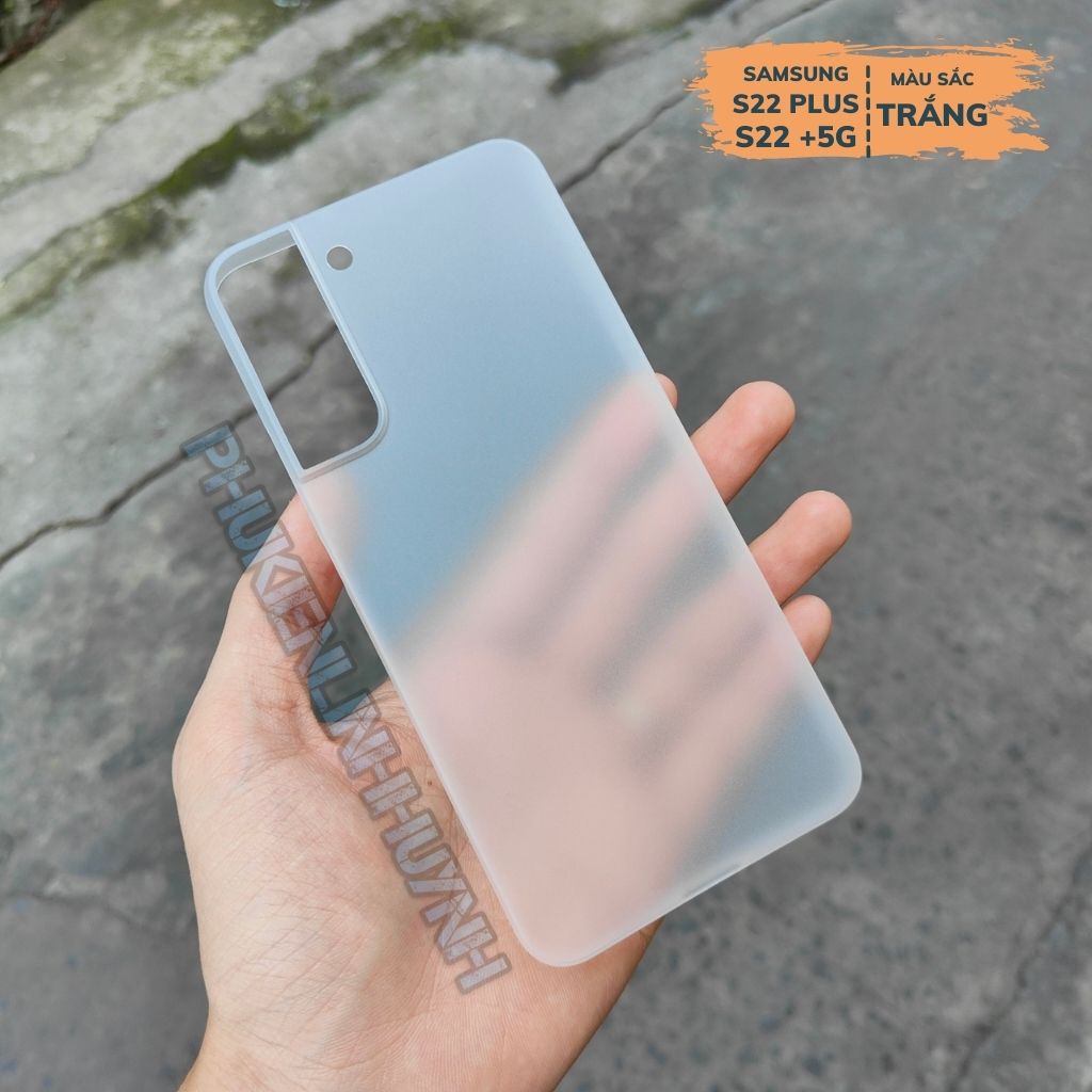 Samsung S22 Plus 5G_Ốp lưng Giấy siêu mỏng ôm sát mặt lưng máy.