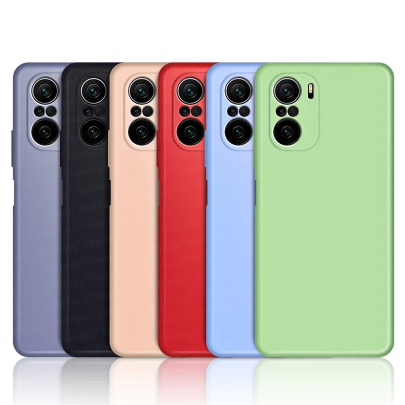 Ốp điện thoại silicon chống sốc cao cấp dành cho Redmi Note 11 10 10s 9 8 Pro 9s 5G