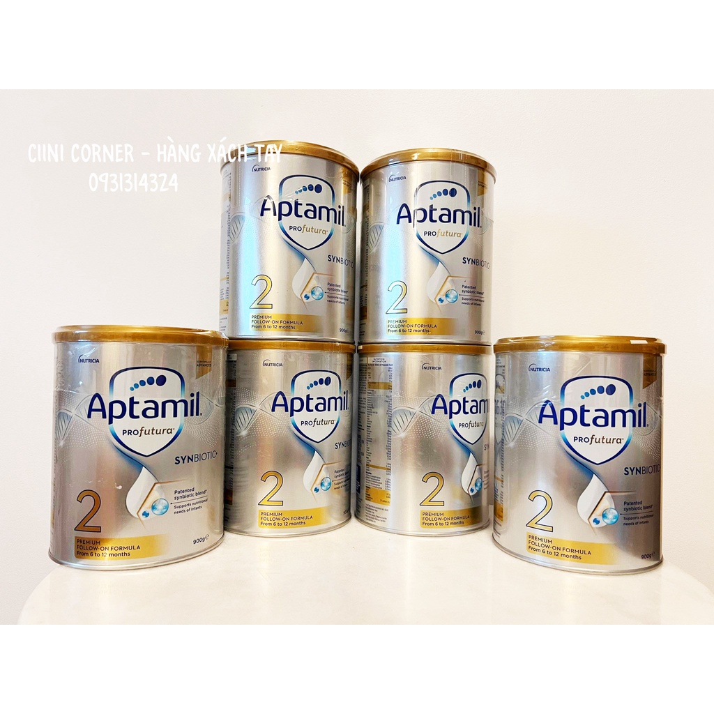 🍼Sữa APTAMIL ÚC 900gr đủ 4 số (Mẫu mới, date 2024, Bill Air )