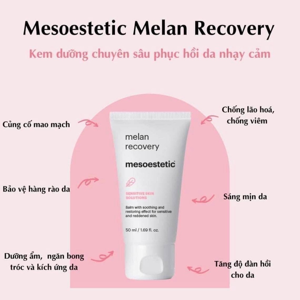 BETA Shop Kem dưỡng phục hồi Mesoestetic Melan Recovery sensitive skin