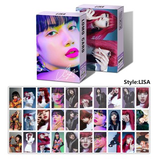 Bộ 30 thẻ ảnh Lomo Lisa Blackpink