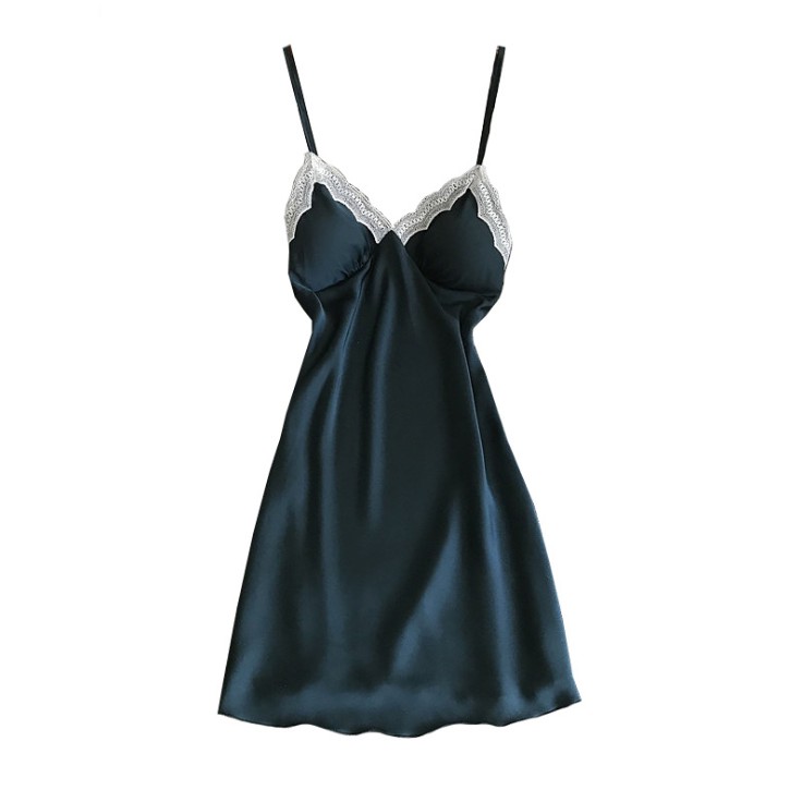 Mặc gì đẹp: Thoải mái với Váy Ngủ 2 Dây HISEXY Chất Lụa Satin Cao Cấp Mặc Nhà Đủ Size Dưới 85Kg MD41