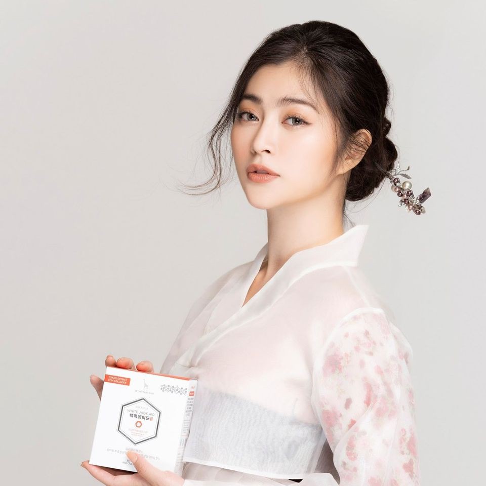 [CHÍNH HÃNG TẠI HOA XINH] Collagen Trắng Da White Jade Aid Hàn Quốc (HỘP/30 tuýp) - Nhập Khẩu Hàn Quốc | Thế Giới Skin Care