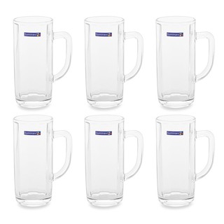 Bộ 6 ly bia thủy tinh Luminarc Minden 380ml G2617