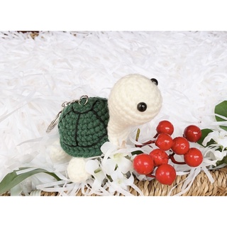 Móc chìa khoá làm bằng len handmade