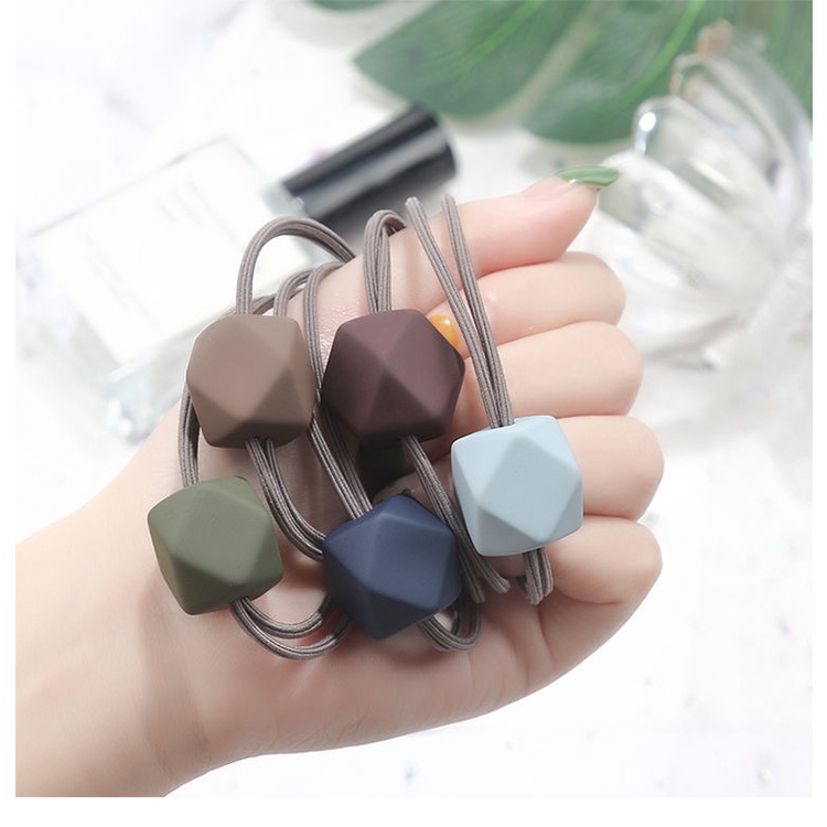 Dây Buộc Tóc Co Giãn Nhiều Màu Sắc Thời Trang Cho Nữ