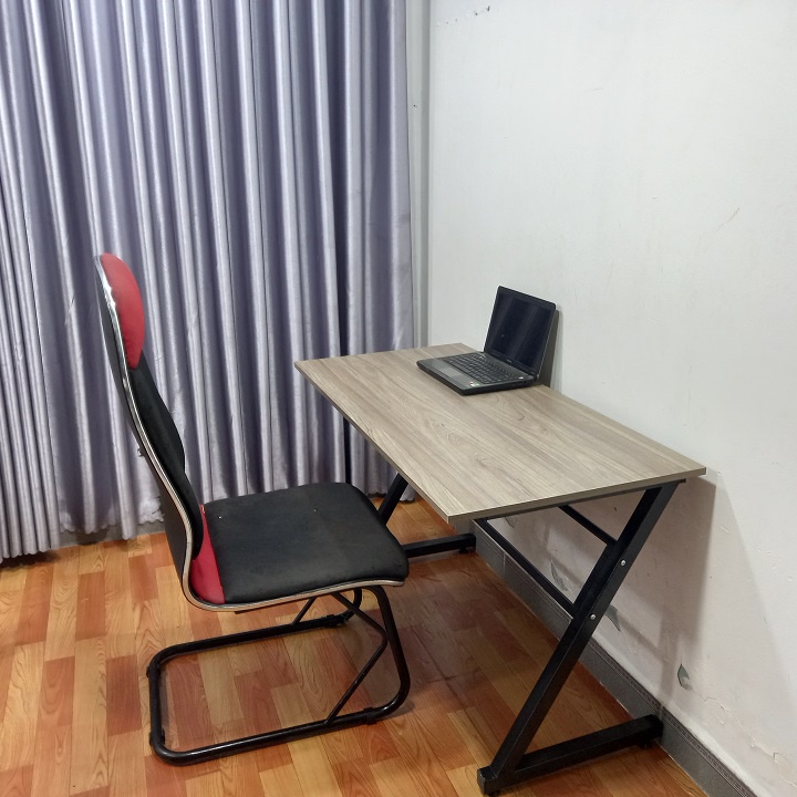 Bàn làm việc Chữ U,K,Z, học tập, Gaming, Kt D1200 x R600 x C750, Chân sắt sơn tĩnh điện, Mặt gổ công nghiệp MDF