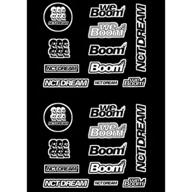 Sticker NCT DREAM We boom
