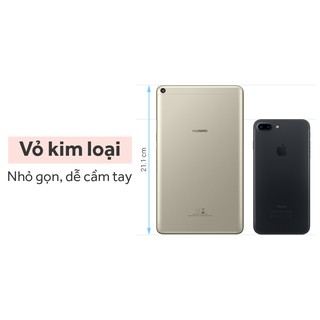 Máy tính bảng Huawei MediaPad T3 2017 8.0inch – ROM 16GB RAM 2GB (Vàng/Xám) – Hãng phân phối chính thức