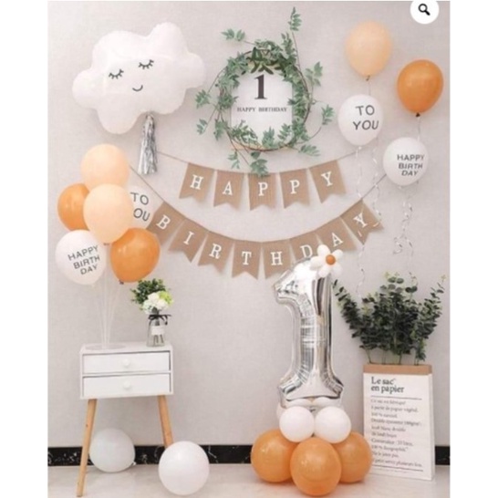 Banner Dây Chữ Happy Birthday trang trí sinh nhật Hot Trend 2022 , Phụ kiện trang trí sinh nhật nhiều mẫu siêu dễ thương