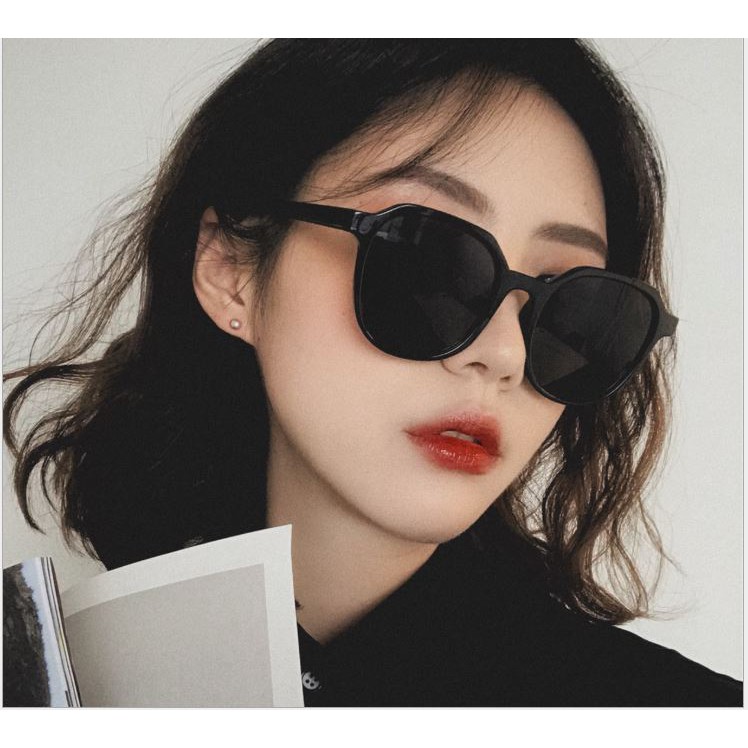 [GIÁ SỐC] Kính nữ râm phong cách ulzzang 208 Màu đen (tặng kèm túi đựng kính)