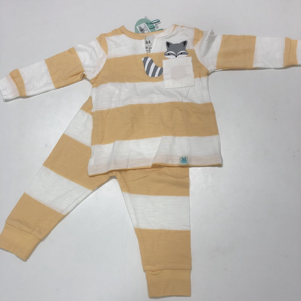 Lillte Love - Bộ dài tay kẻ sọc to cho bé trai bé gái by Lil