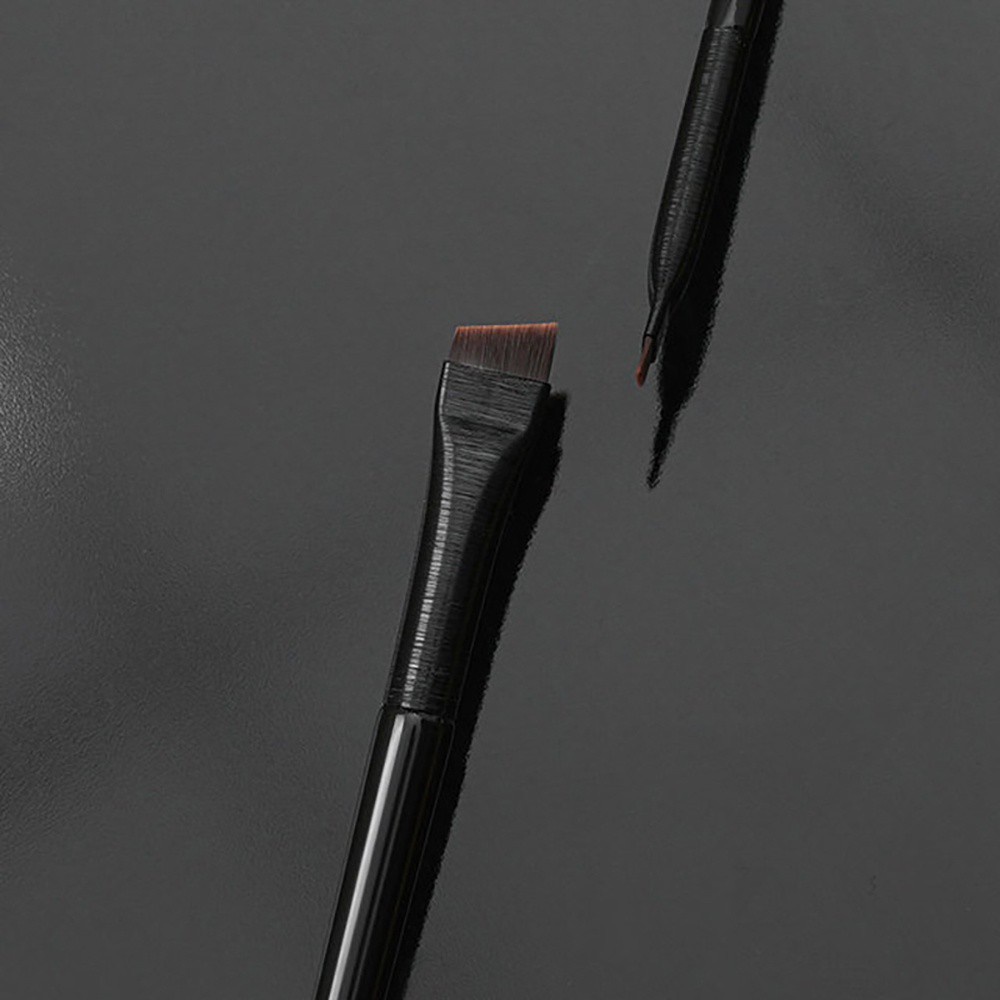[Hàng mới về] Cọ trang điểm lông mày và kẻ mắt chuyên nghiệp sợi mềm bền đầu phẳng góc nghiêng dễ sử dụng