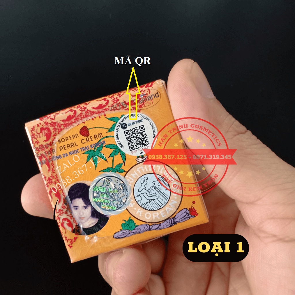Kem Sâm Vàng Thái Lan Hàng Chính Hãng Loại 1 Hộp 5g - Mỹ Phẩm Hân Trinh