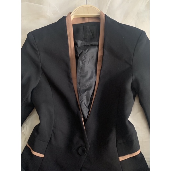 Áo vest/blazer B133 form ngắn 2hand Hàn si tuyển (ảnh thật)