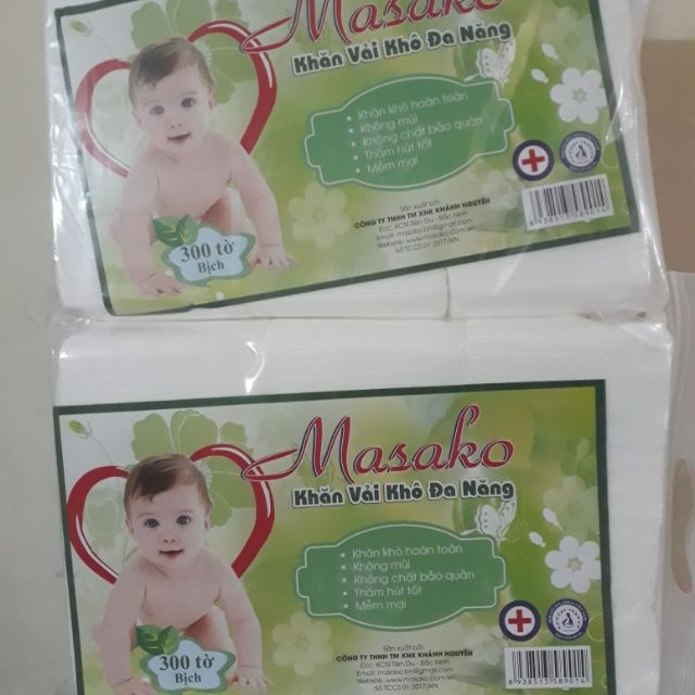 Khăn vải khô đa năng Masako