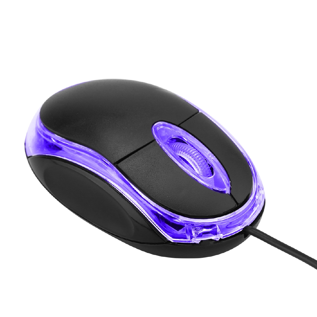 Chuột vi tính 3D USB 1200 Dpi chất lượng cao tiện dụng Gaming Led Mouse