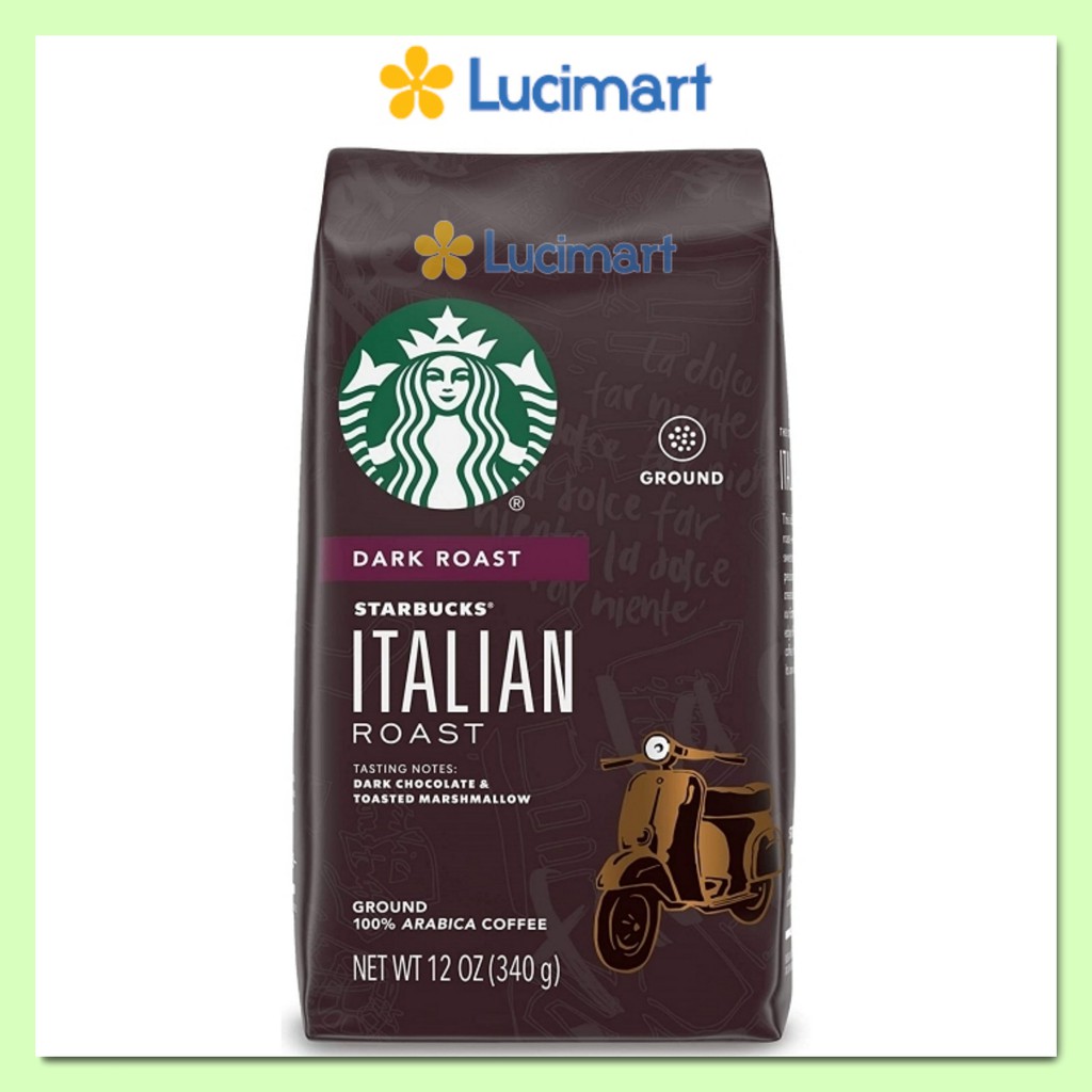 Cà phê Starbucks rang xay sẵn 100% Arabica Coffee [Hàng Mỹ]
