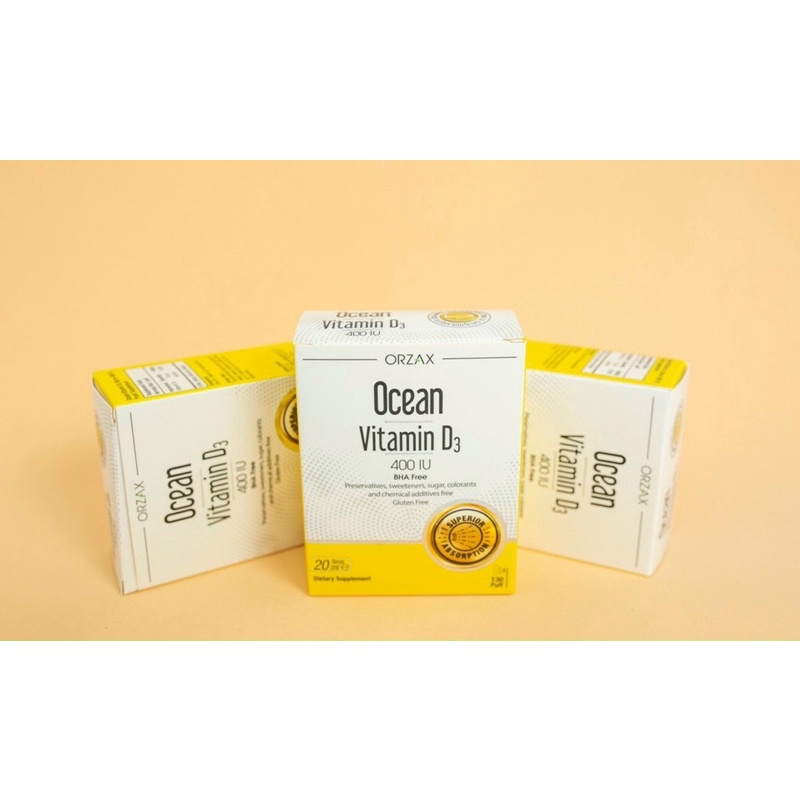 Vitamin Ocean D3 dạng vòi xịt hoặc nhỏ giọt  dễ sử dụng nhập khẩu từ Châu Âu ( Chai 20ml )