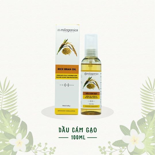 Dầu cám gạo Milaganics100ml