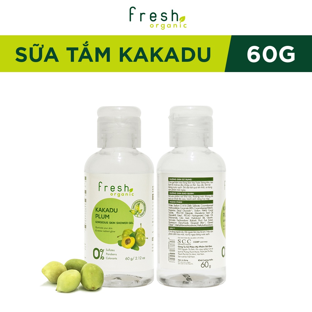 [HB GIFT] Bộ sản phẩm du lịch Fresh Organic