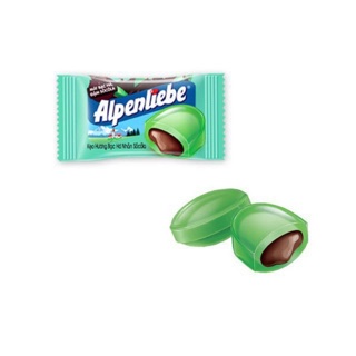 Một Chiếc Kẹo Alpenible Bạc Hà Nhân Socola 2.9gr