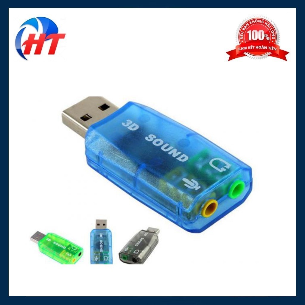 USB SOUND 5.1 3D (Màu Ngẫu Nhiên)