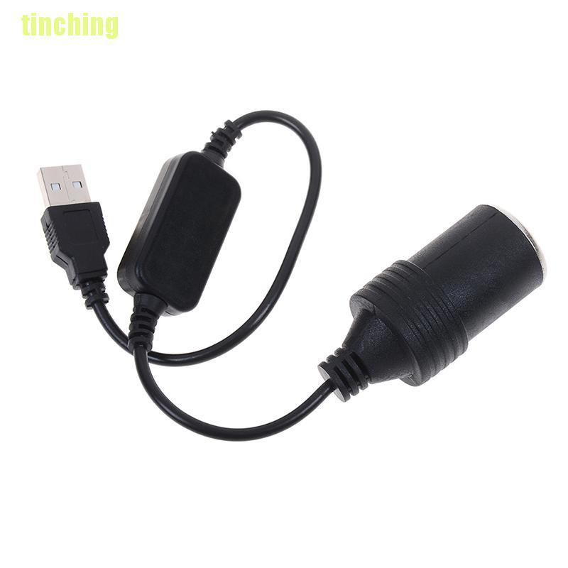 Tẩu sạc chuyển đổi 5V 2A Usb sang 12V 8W chuyên dụng cho xe hơi