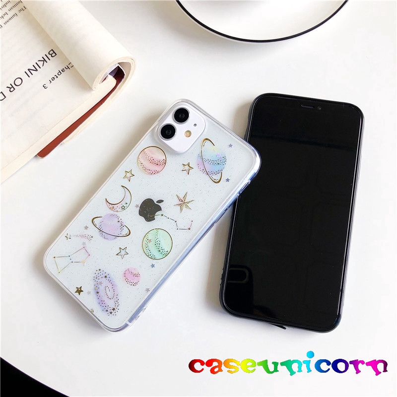 Ốp điện thoại silicone lấp lánh ánh sao cho iPhone 11 Pro Max 6s 6 7 8 Plus XR X XS MAX | BigBuy360 - bigbuy360.vn