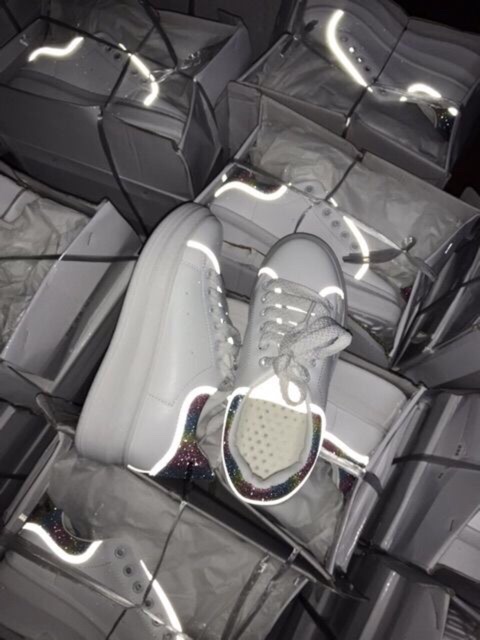 Giày Thể Thao MCQ Gót Nhiều Màu Phản Quang và không Phản Quang (Fullbox) | BigBuy360 - bigbuy360.vn