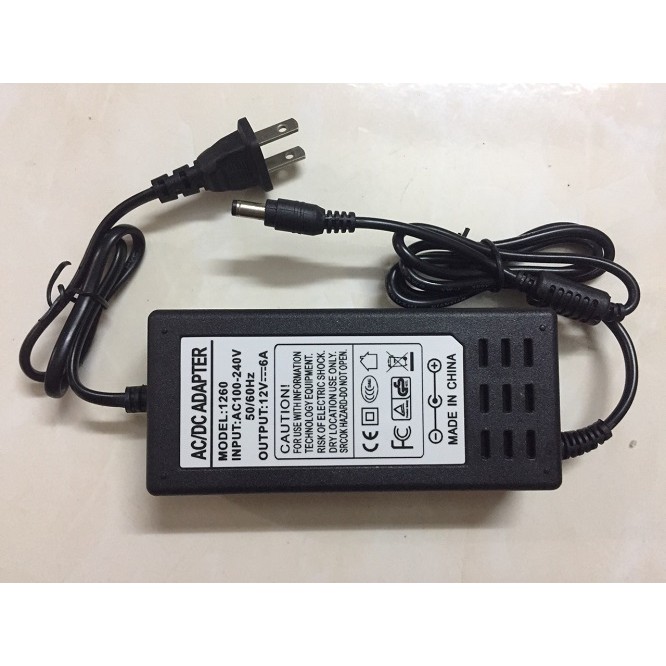 Adapter bộ đổi nguồn từ 220v xuống 12v / 6A cho máy bơm mini