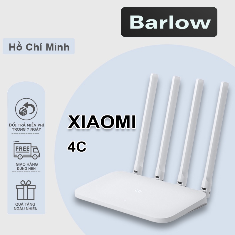 Bộ Định Tuyến wifi router xiaomi 4c - củ phát wifi - Bộ Định Tuyến Nhanh Chất Lượng Cao Dành Cho Gia Đình - Barlow Store