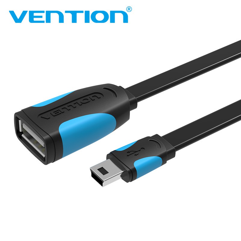 Vention Mini Male to Female USB USB OTG Cable Male Mini USB to Female USB OTG Adapter For GPS Camera Mobile Phone Tablet U Disk Mouse