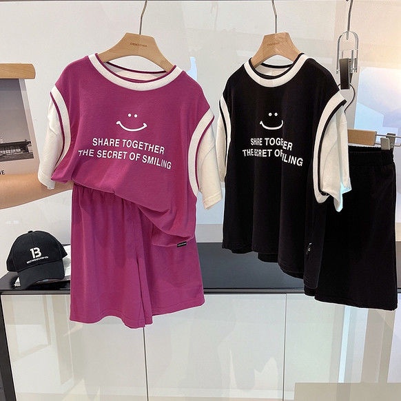 Bộ Đồ Thể Thao Áo Thun Tay Ngắn Quần Đùi Thời Trang Mùa Hè Dành Cho Bé Trai 2022