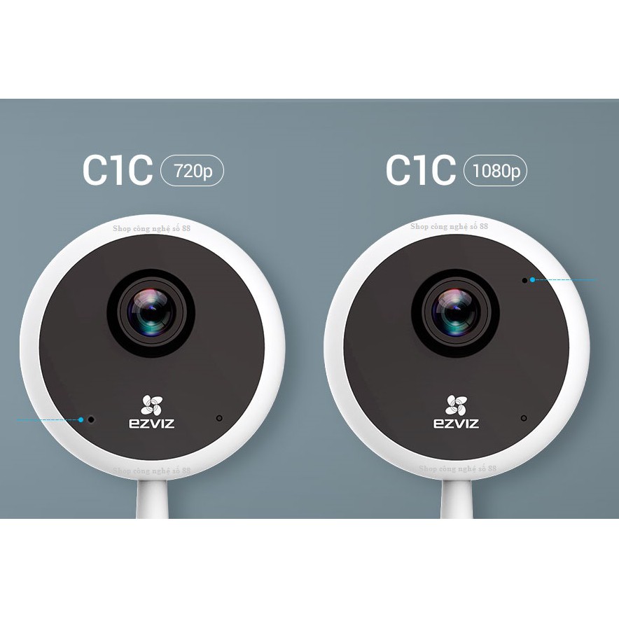 Camera IP hồng ngoại không dâyEZVIZ CS-C1C-1D1WFR(1MP) và EZVIZ CS-C1C-1D2WFR (2MP)