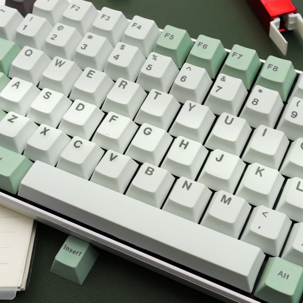 Keycap GMK November Fog 129 nút cấu hình cherry in nhiệt dành cho bàn phím cơ