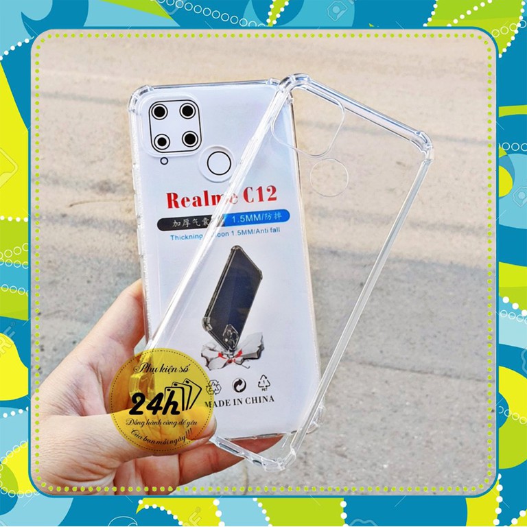Ốp lưng Realme C12 chống sốc full 4 góc bảo vệ điện thoại tuyệt đối ( loại 1 )