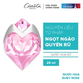 Nước hoa nữ cenota ruby rose ngọt ngào quyến rũ 25ml