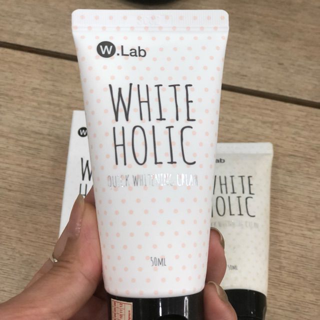 KEM DƯỠNG TRẮNG DA WHITE HOLIC HẮN KHÔNG QUỐC(kèm quà tặng ưu đãi)