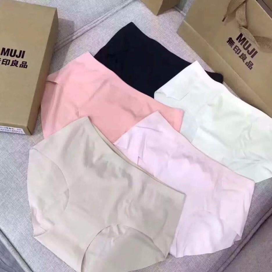 Hộp 5c quần lót su đúc MUJI nữ xuất Nhật | BigBuy360 - bigbuy360.vn
