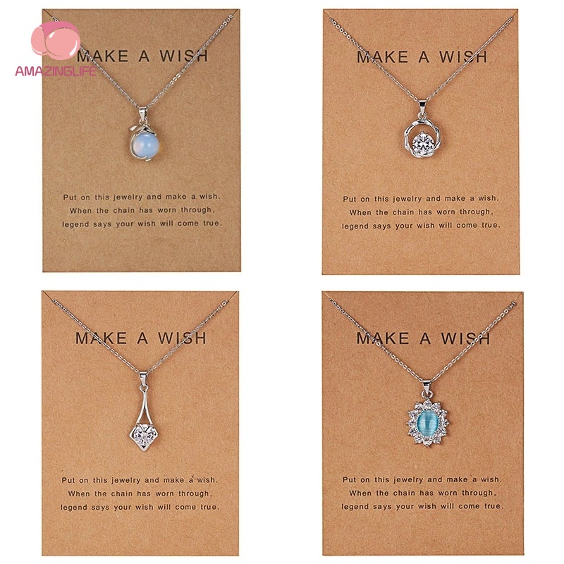 Vòng cổ Hợp Kim Mặt Cá Heo Đính Đá Thời Trang