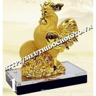 Tượng Trang Trí Ô Tô Gà Đẻ Trứng Vàng