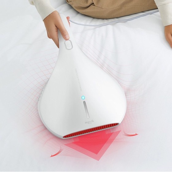 Máy hút bụi đệm giường, máy hút bụi chăn nệm Deerma CM800 diệt khuẩn bằng tia UV
