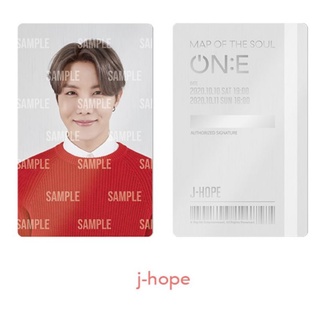 BTS OFFICIAL,CARD VÉ BTS CONCERT:ONE (HÀNG OFF,SẴN)