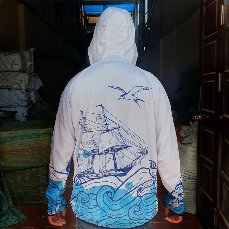 Áo chống nắng đi câu hàng đẹp