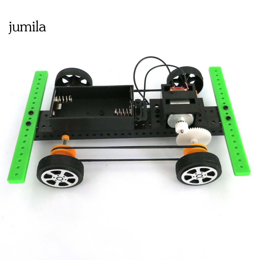 Mô hình xe hơi điện 4WD tự lắp ráp giáo dục sớm cho bé